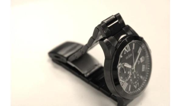 herenhorloge GUESS W0668G5, chronograaf, 45mm, quartz